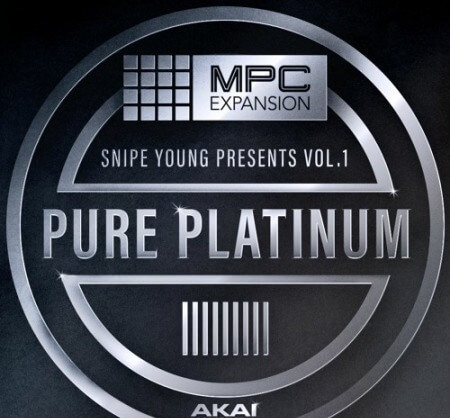 AKAI MPC Software Expansion Snipe Young Presents Vol.1 Pure Platinium MPC
